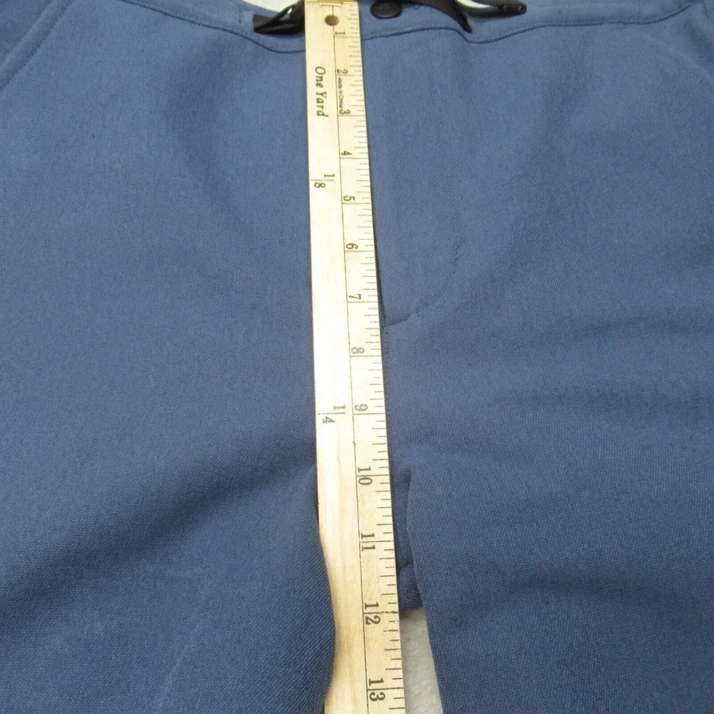 North Face Fishing Pants Men Medium Blue 32x28 Stretch Hike Rain‎ Wind Softshell
